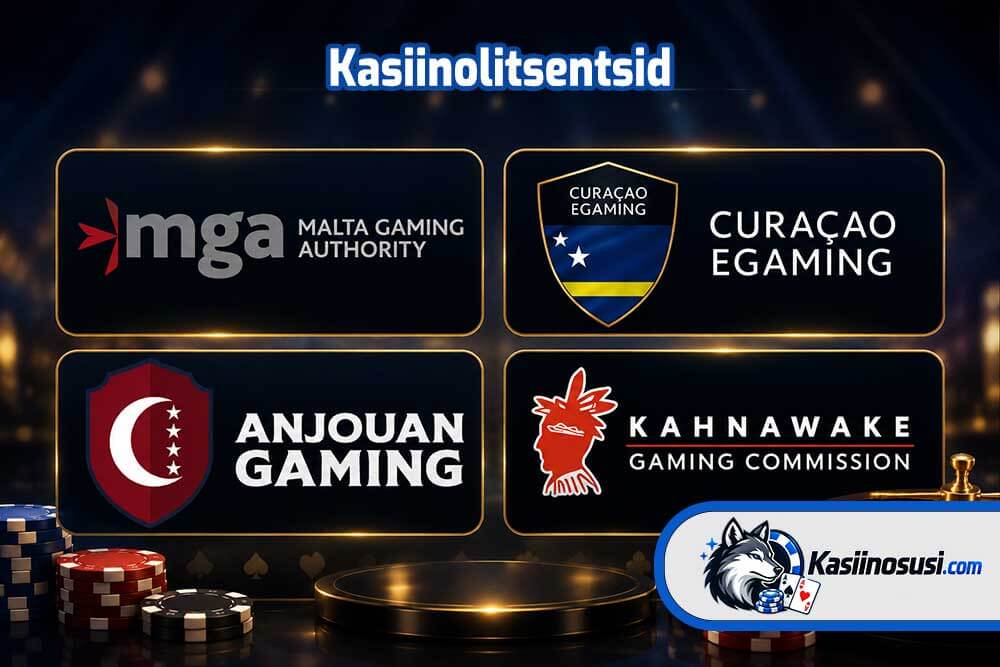 Välismaised kasiinolitsentsid