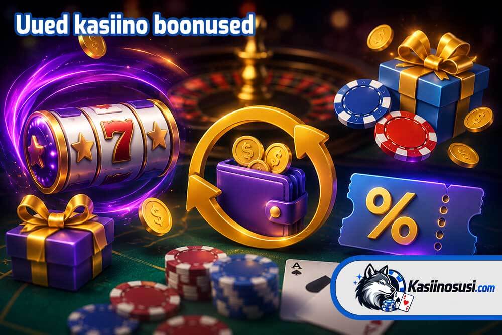 Uued kasiinod ja boonused