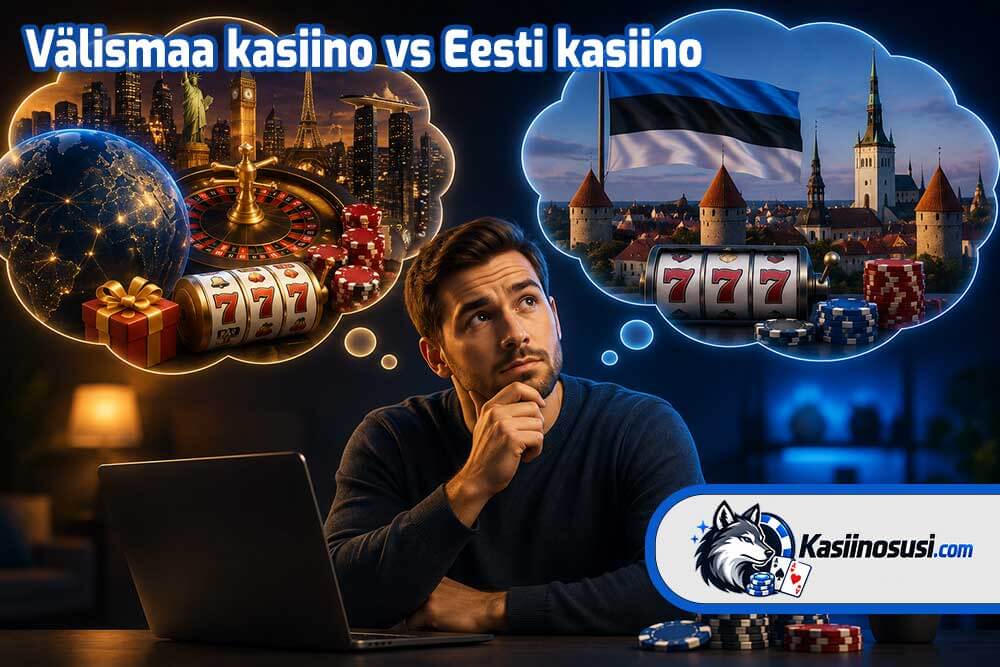 Välismaa kasiinod ja Eesti kasiinod